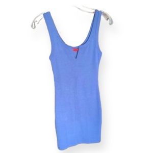 Super soft blue body con dress